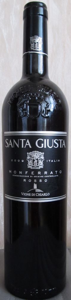 Michele Chiarlo S.r.l. SANTA GIUSTA rosso Vigne di Chiarlo Monferrato DOC 2009, Лицевая, #512