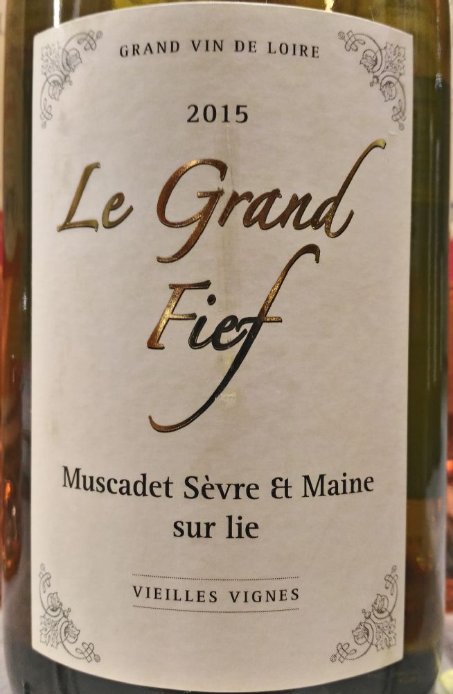 EARL Huchet Le Grand Fief Vieilles Vignes Muscadet Sèvre et Maine sur lie AOC/AOP 2015, Основная, #5137