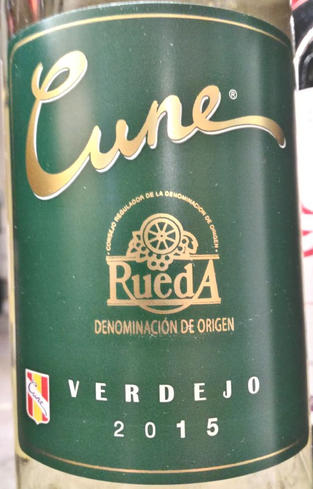 Compañía Vinícola del Norte de España S.A. Cune Verdejo DO Rueda 2015, Основная, #5148