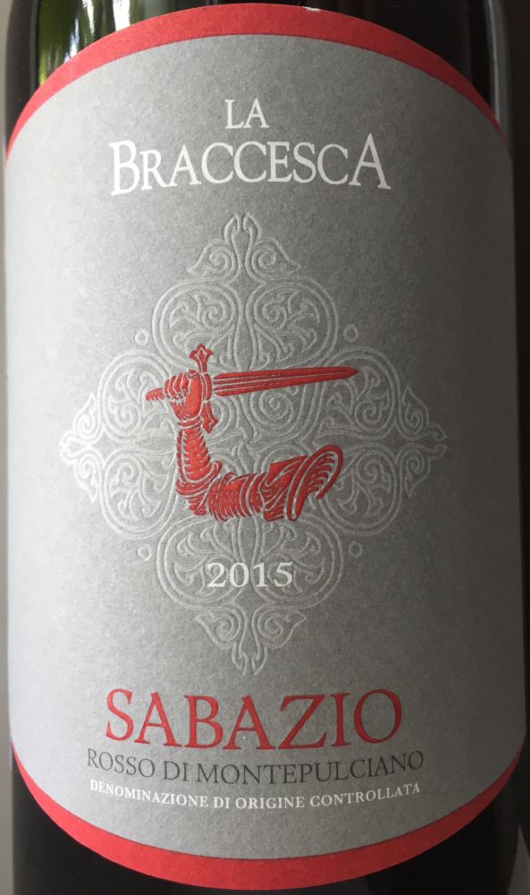 Marchesi Antinori S.p.A. La BraccescA Sabazio Rosso di Montepulcìano DOC 2015, Основная, #5175