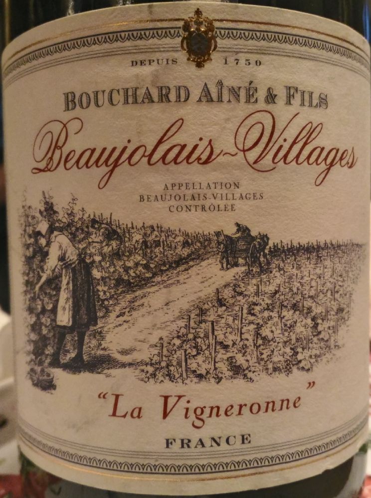 Bouchard Aîné et Fils La Vigneronne Beaujolais Villages AOC/AOP 2013, Основная, #5211