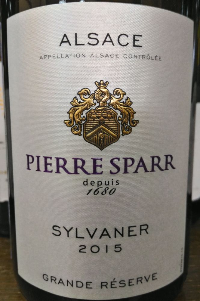 Maison Pierre Sparr Successeurs Grande Réserve Sylvaner Alsace AOC/AOP 2015, Основная, #5321