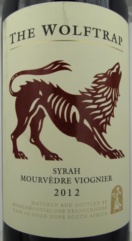 Boekenhoutskloof Winery (Pty) Ltd The Wolftrap Syrah Mourvèdre Viognier 2012, Основная, #540
