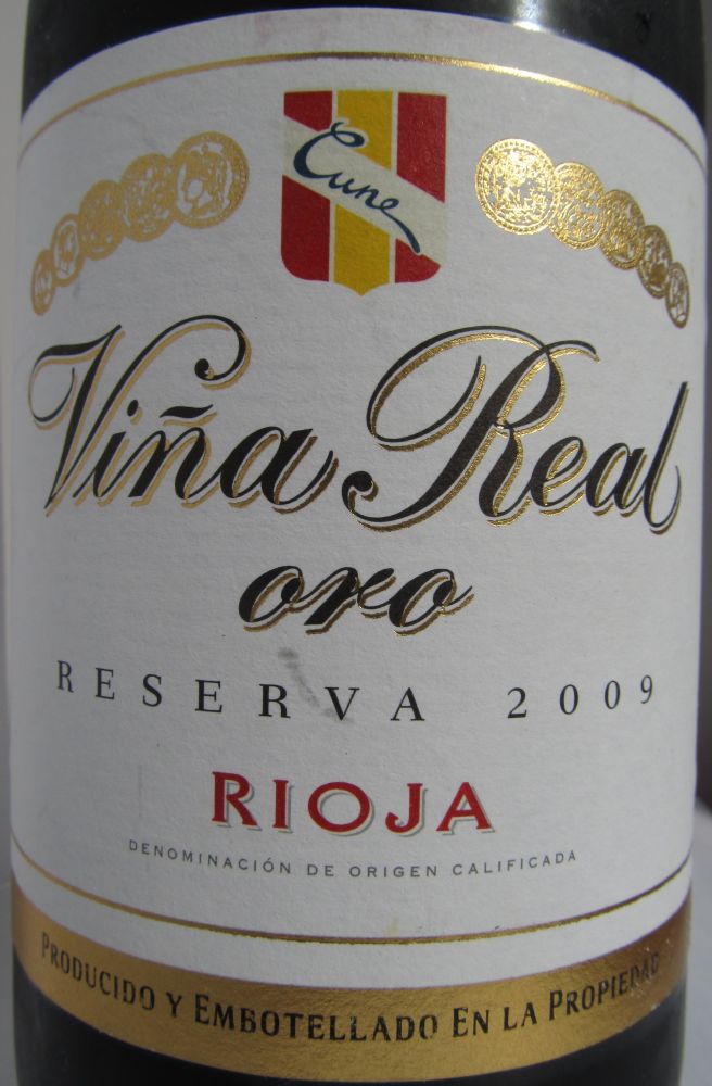 Compañía Vinícola del Norte de España S.A. Viña Real Reserva DOCa Rioja 2009, Основная, #5403