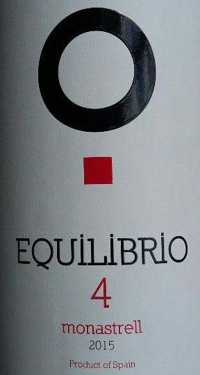 Vinos Sierra Norte S.L. EQUILIBRIO 4 Monastrell DO Jumilla 2015, Основная, #5413