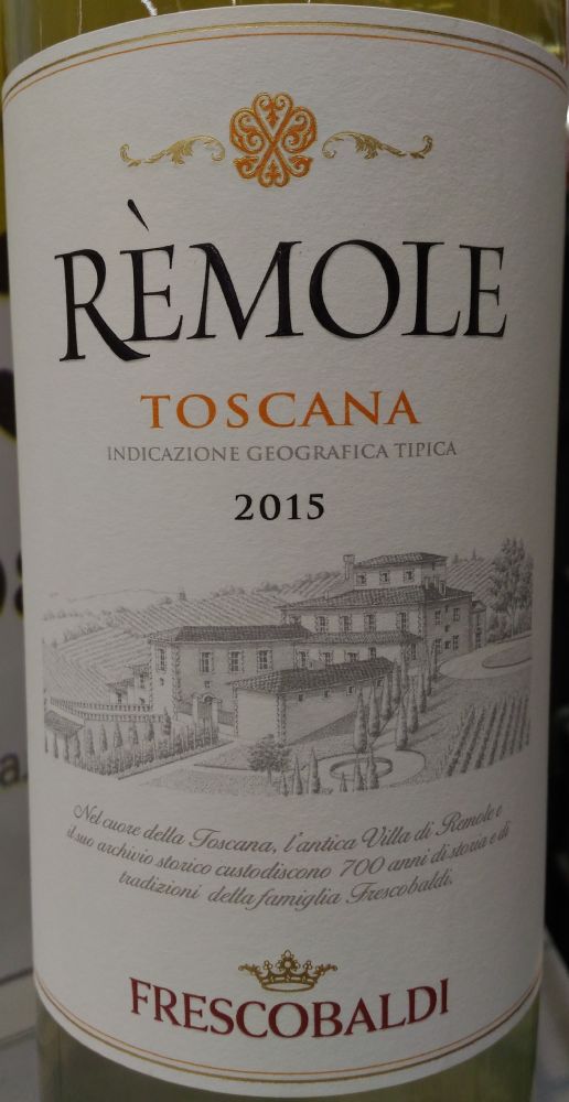 Marchesi de' Frescobaldi Srl Remole Toscana IGT 2015, Основная, #5501