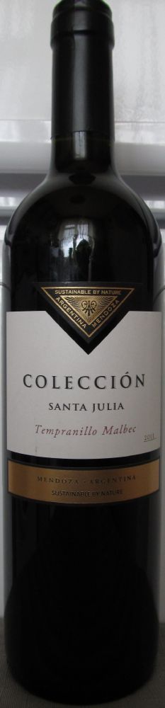 Bodega Santa Julia COLECCIÓN Tempranillo Malbec 2011, Лицевая, #551