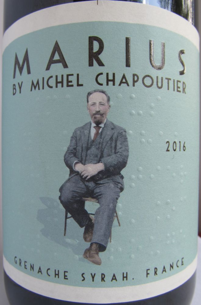 Chapoutier S.A. Marius Grenache Syrah Pays d'Oc IGP 2016, Основная, #5547