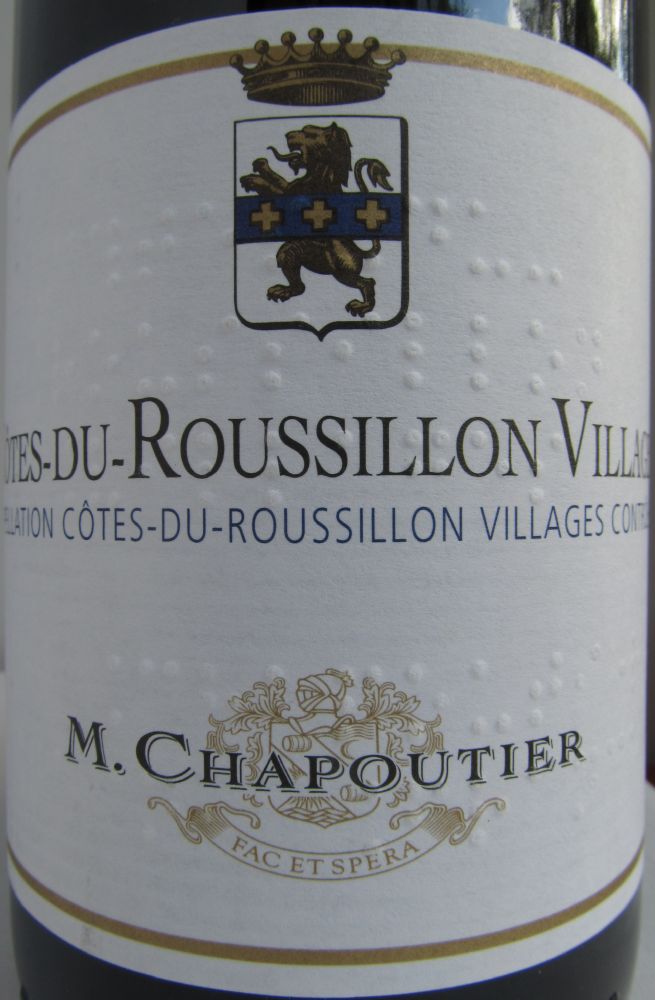 Chapoutier S.A. Côtes du Roussillon Villages AOC/AOP 2015, Основная, #5551