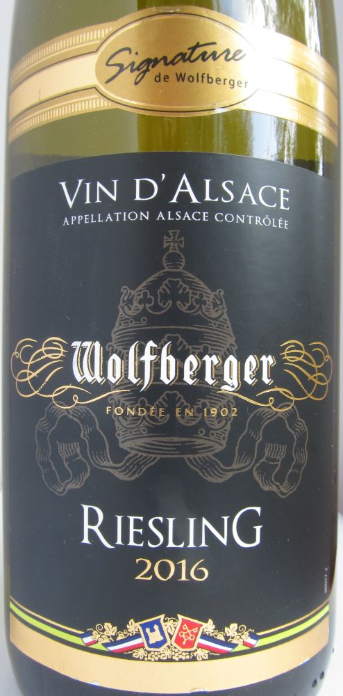 Wolfberger Signature Riesling Alsace AOC/AOP 2016, Основная, #5554