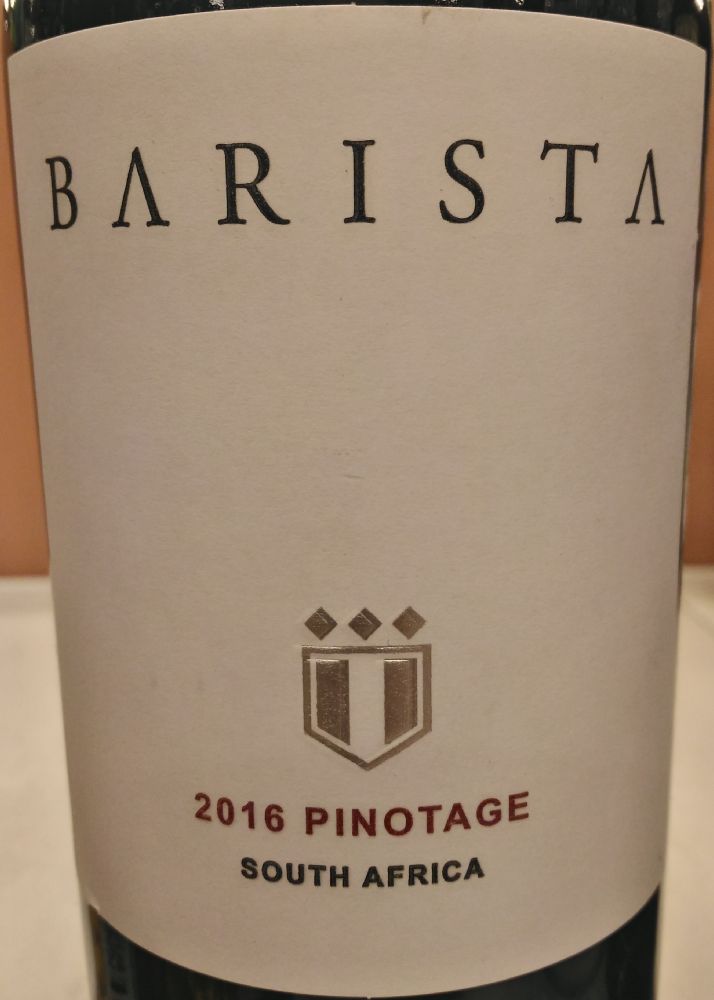 Robertson Winery (Pty) Ltd BARISTA Pinotage 2016, Основная, #5583