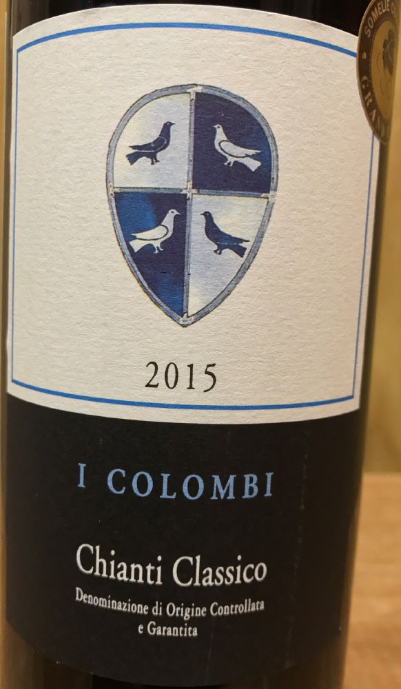 Castello di Querceto S.p.A. I Colombi Chianti Classico DOCG 2015, Основная, #5655