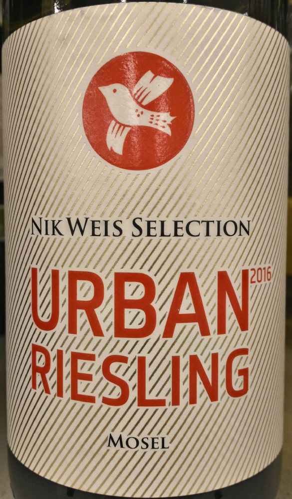 Weingut Nik Weis St. Urbans-Hof Nik Weis Selection URBAN Riesling 2016, Основная, #5823