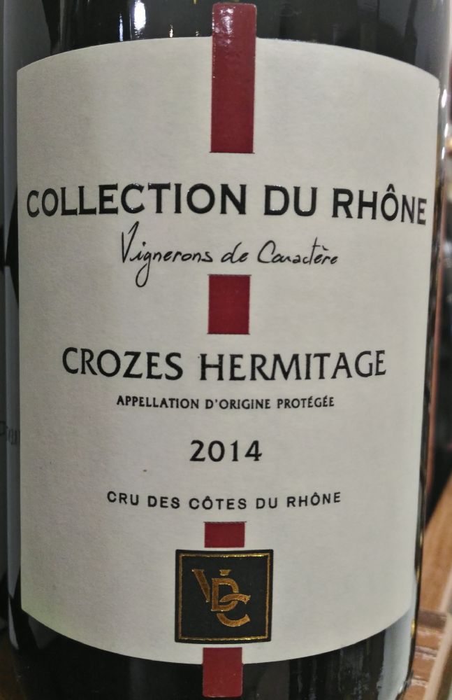 Les Vignerons de Caractere Collection du Rhone Crozes-Hermitage AOC/AOP 2014, Основная, #5903