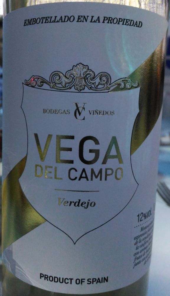 Bodegas Milenium S.L. Vega del Campo Verdejo 2016, Основная, #5956