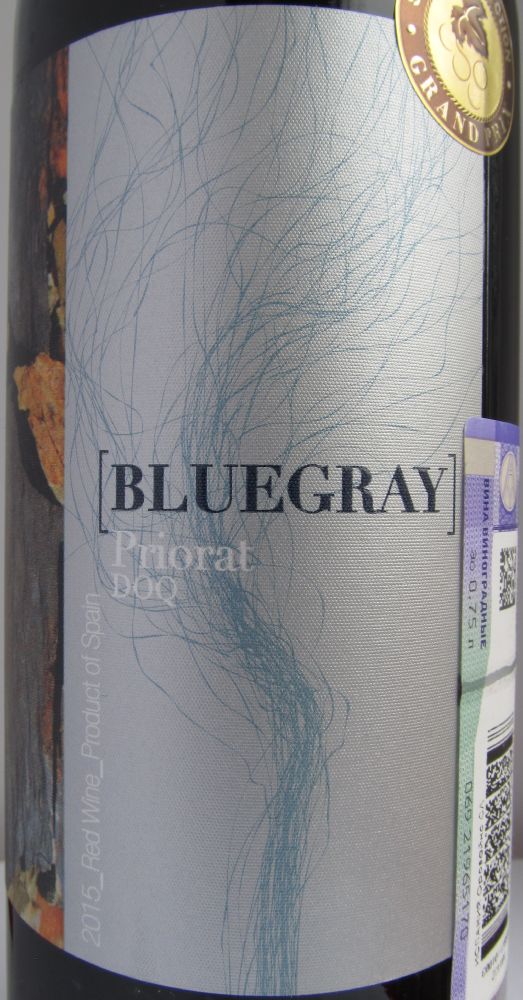 Orowines S.L. BLUEGRAY DOCa Priorat 2015, Основная, #6059