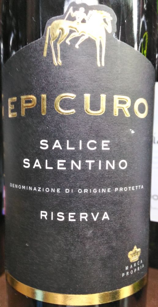 Femar Vini S.r.l. Epicuro Salice Salentino Riserva DOC 2013, Основная, #6084
