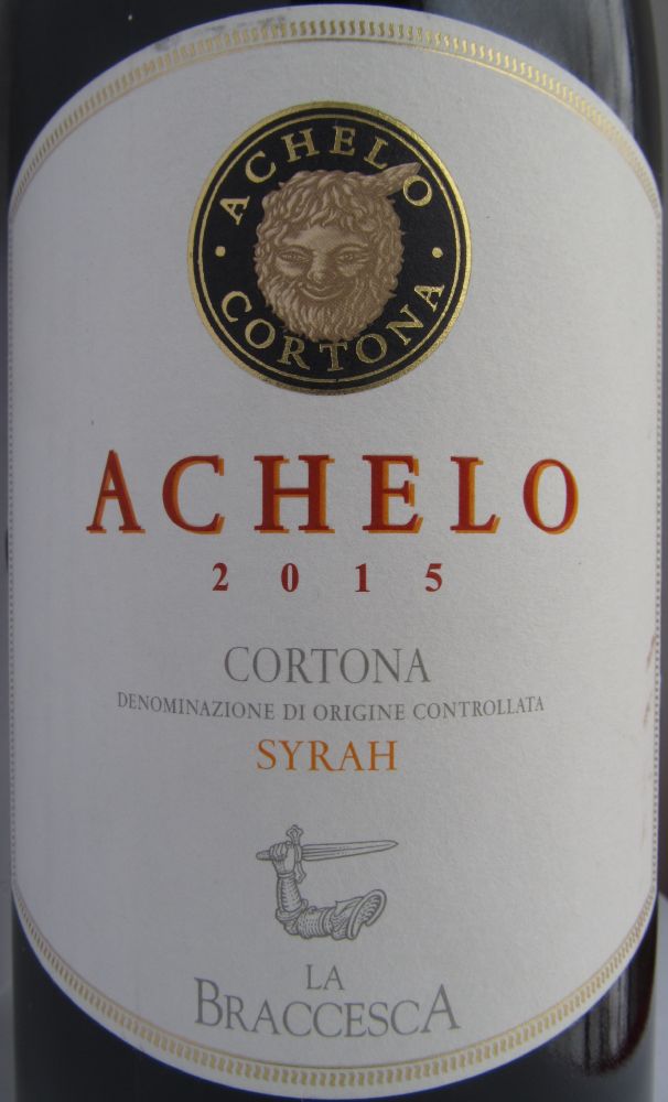 Marchesi Antinori S.p.A. La BraccescA Achelo Syrah Cortona DOC 2015, Основная, #6123