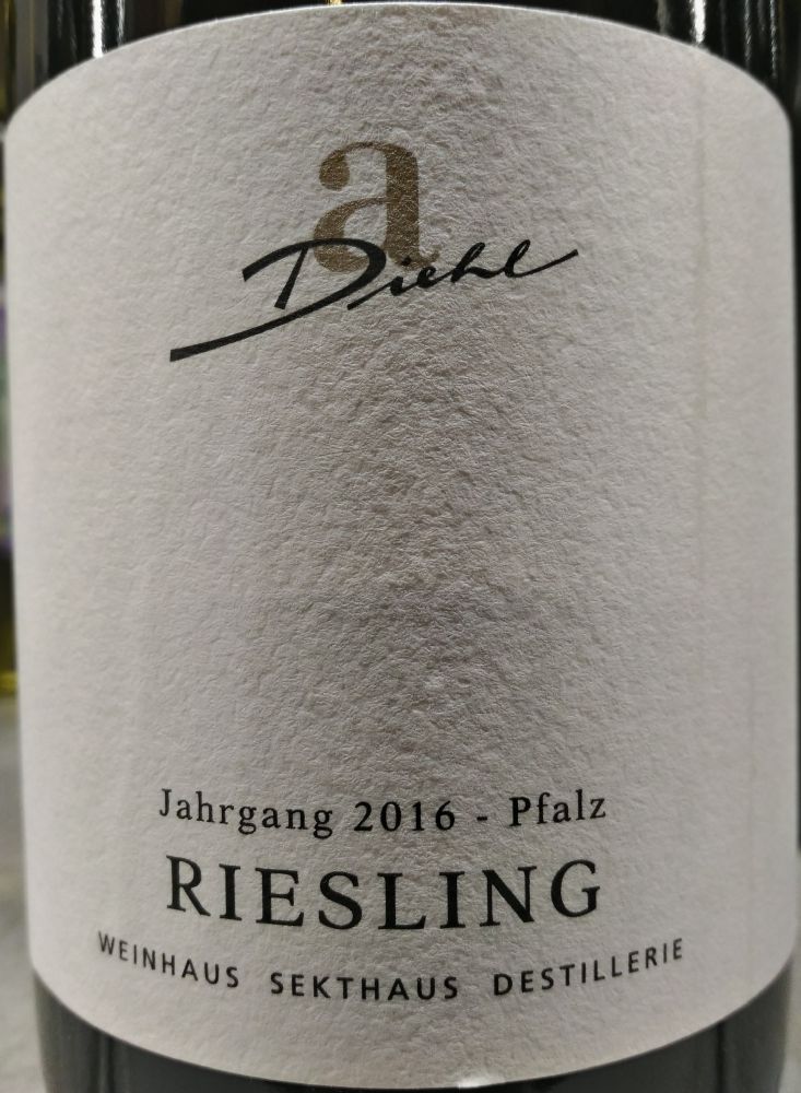 Wein- und Sektgut-Destillerie Andreas Diehl Riesling 2016, Основная, #6147