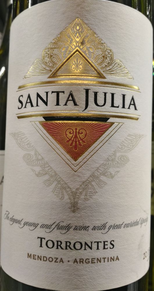 Bodega Santa Julia Torrontés 2015, Основная, #6163