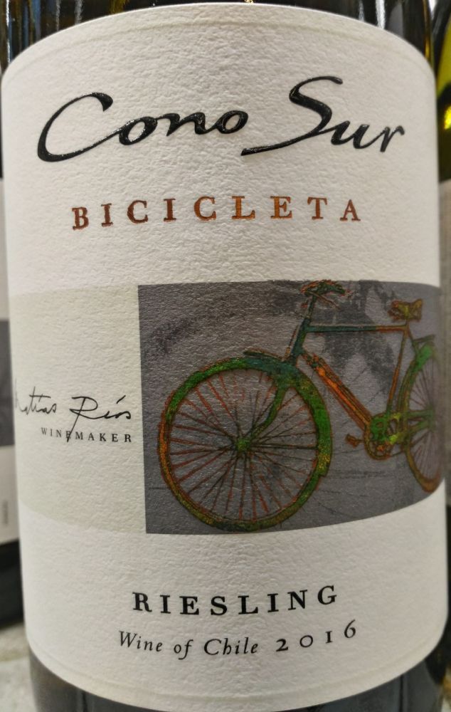 Viña Cono Sur S.A. BICICLETA Riesling 2016, Основная, #6177