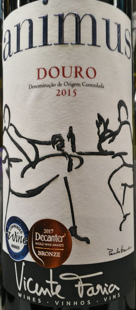 Vicente Faria Vinhos Lda Animus DOP Douro 2015, Основная, #6187