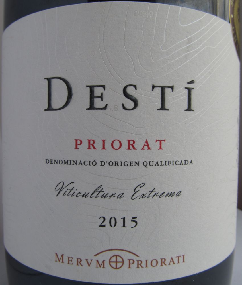 Merum Priorati S.L. Destí DOCa Priorat 2015, Основная, #6246