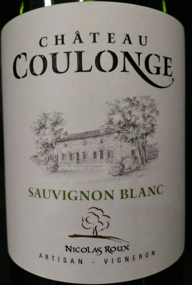 Château Coulonge Sauvignon Blanc 2016, Основная, #6254
