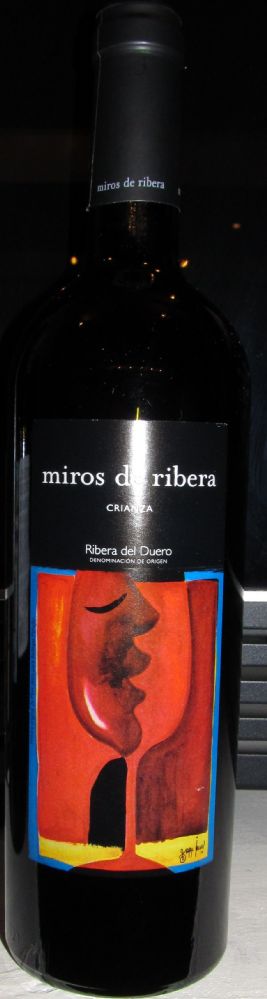 Bodegas Peñafiel S.L. Miros de Ribera Crianza DO Ribera del Duero 2007, Лицевая, #631