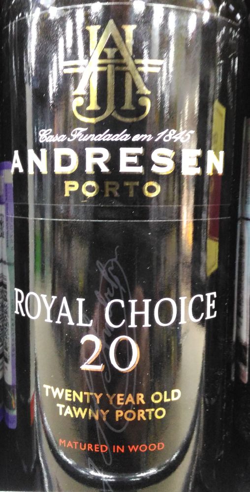 J.H. Andresen Sucessores Lda Royal Choice 20 Year Old Tawny DOP Porto БГ, Основная, #6350