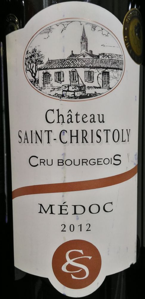 EARL Heraud et Filles Château Saint-Christoly Médoc AOC/AOP 2012, Основная, #6424