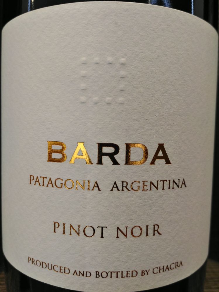 Bodega Chacra S.r.l. Barda Pinot Noir 2016, Основная, #6482