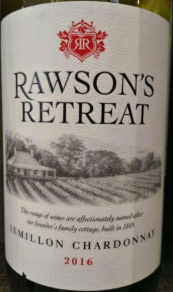 Penfolds Wines Rawson's Retreat Sémillon Chardonnay 2016, Основная, #6486