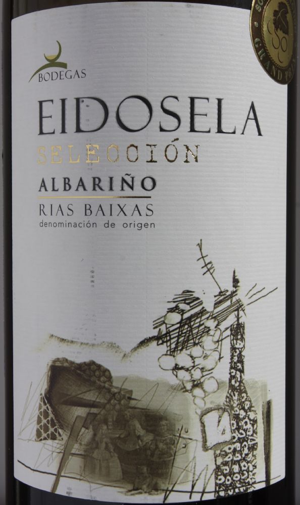 Bodegas Eidosela S.C.G. Selección Albariño DO Rías Baixas 2016, Основная, #6537