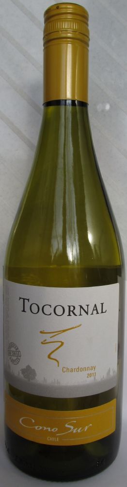 Viña Cono Sur S.A. Tocornal Chardonnay 2011, Лицевая, #655
