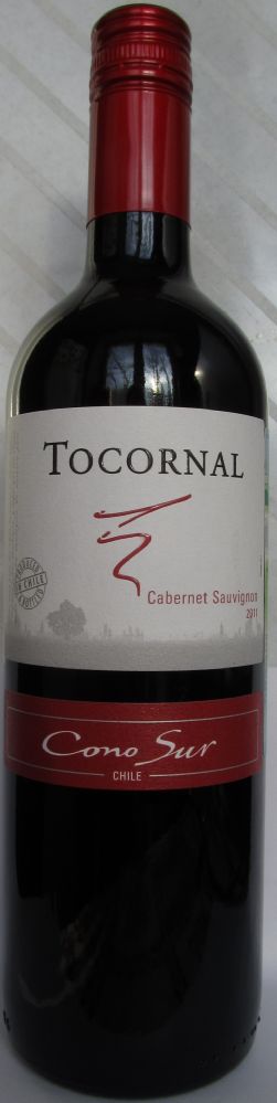 Viña Cono Sur S.A. Tocornal Cabernet Sauvignon 2011, Лицевая, #658