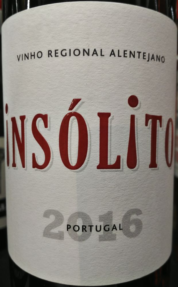 Casa Agrícola Alexandre Relvas Lda Insolito Vinho Regional Alentejano 2016, Основная, #6595