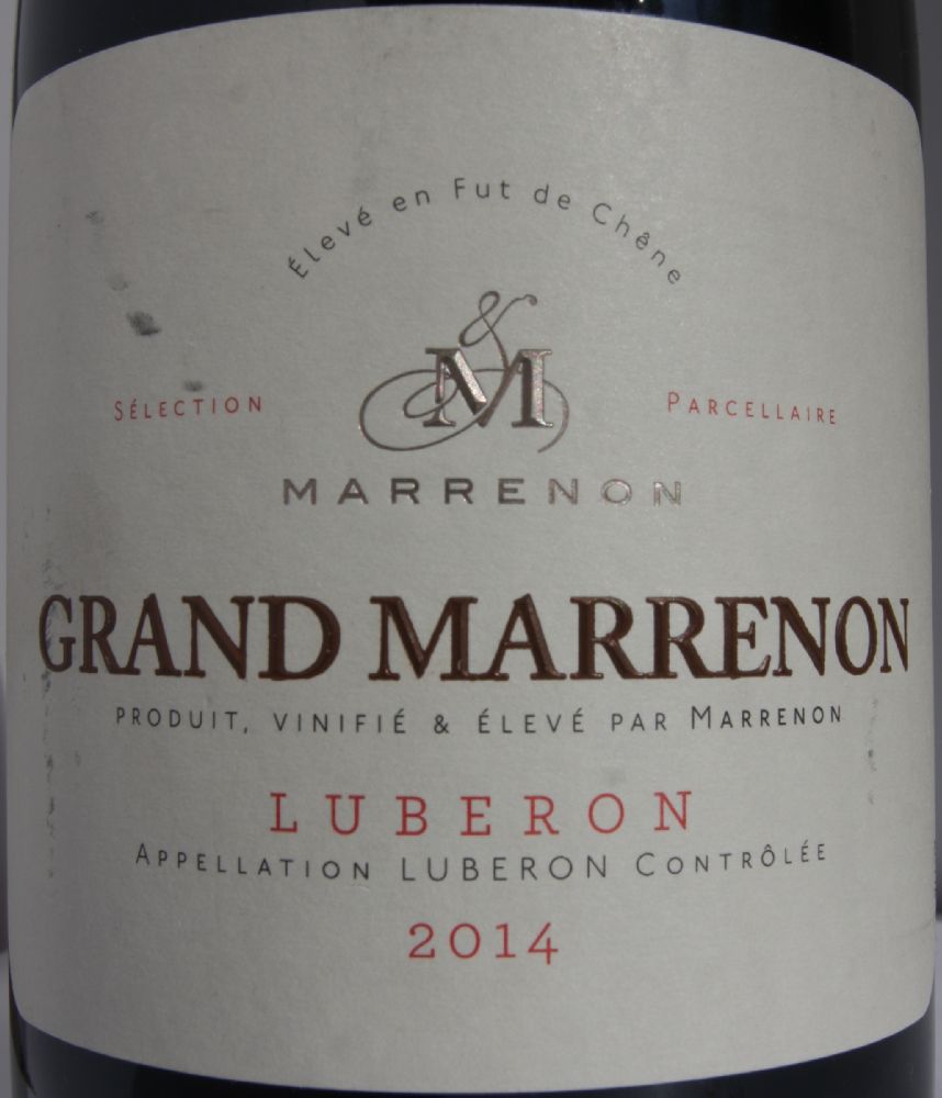 Marrenon Vignobles en Luberon et Ventoux Grand Marrenon Luberon AOC/AOP 2014, Основная, #6668