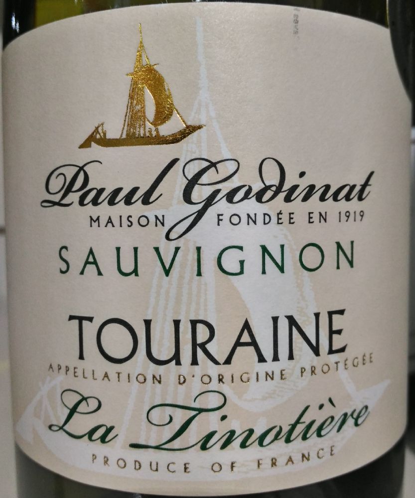 Caves De La Pretrise SAS Paul Godinat La Tinotière Touraine AOC/AOP 2016, Основная, #6696