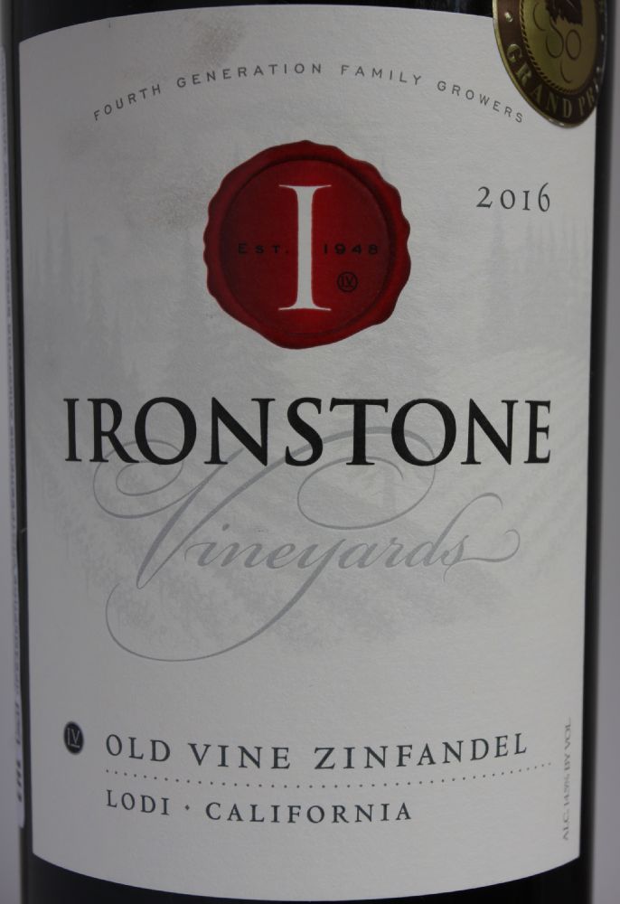 Ironstone zinfandel cheap