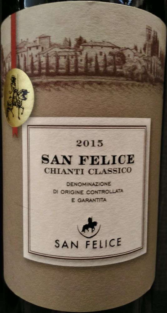 Società Agricola San Felice S.p.A. Chianti Classico DOCG 2015, Основная, #6752