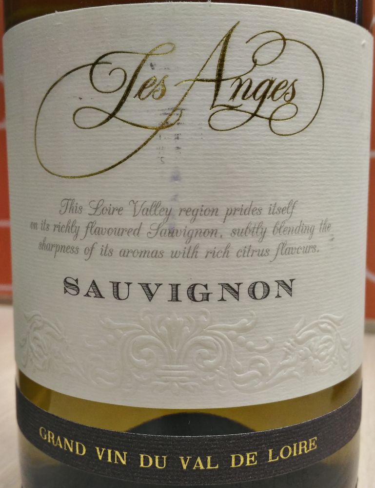 Les Caves de la Loire Les Anges Sauvignon Blanc Val de Loire IGP 2016, Основная, #6782