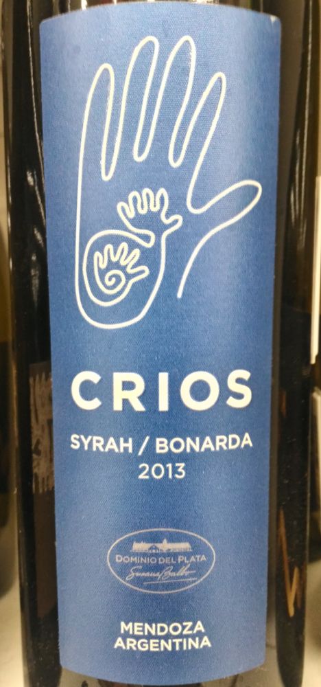 Dominio del Plata S.A. Crios De Susana Balbo Syrah Bonarda 2013, Основная, #6832