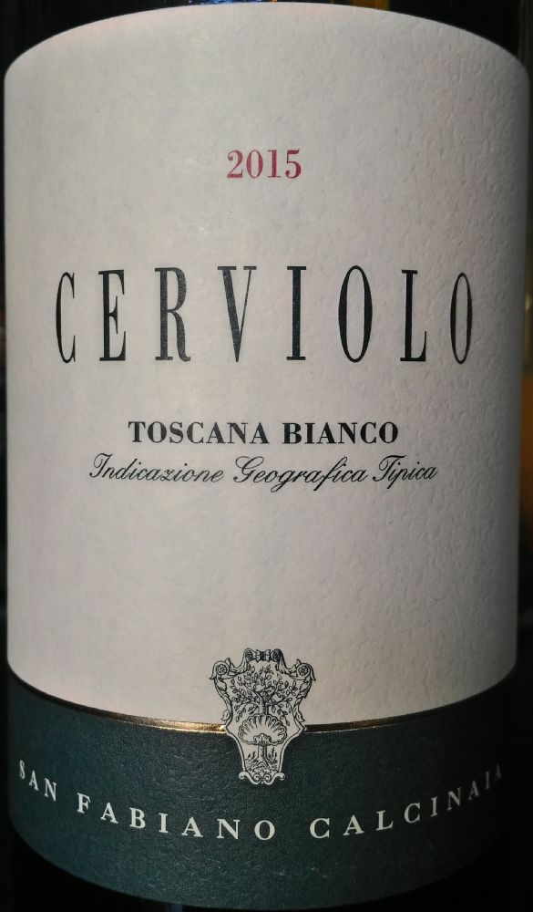 Soc. Agr. San Fabiano Calcinaia S.r.l. Cerviolo Chardonnay Toscana IGT 2015, Основная, #6867