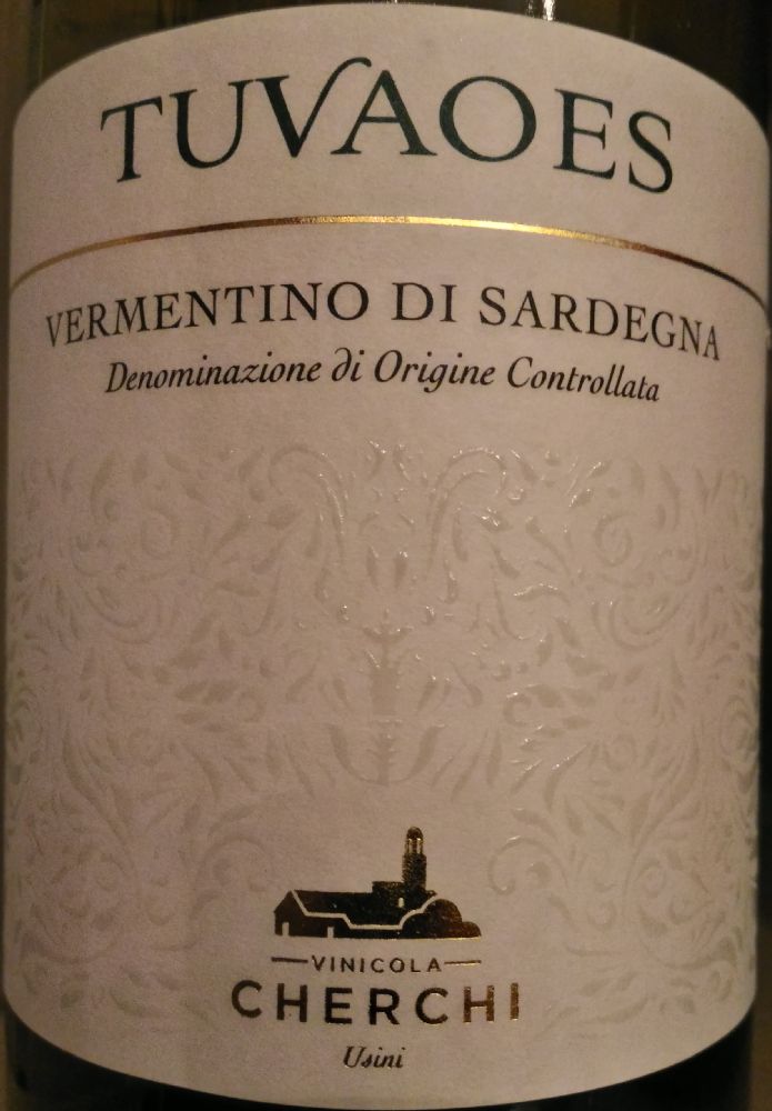 Azienda Vinicola Cherchi Giovanni Maria S.r.l. Tuvaoes Vermentino di Sardegna DOC 2015, Основная, #6886