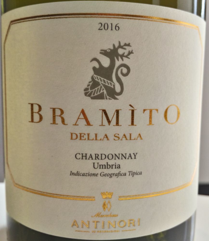Marchesi Antinori S.p.A. Castello della Sala Bramìto del Cervo Chardonnay Umbria IGT 2016, Основная, #7003