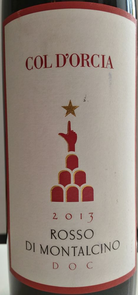 Col D'Orcia S.r.l. Società Agricola Rosso di Montalcino DOC 2013, Основная, #7009