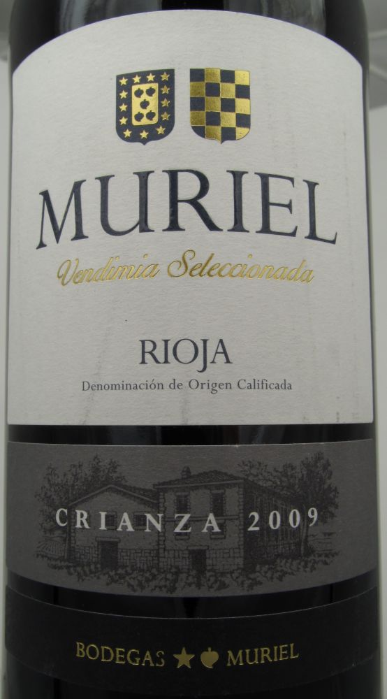 Bodega Muriel S.L. Crianza DOCa Rioja 2009, Лицевая, #702