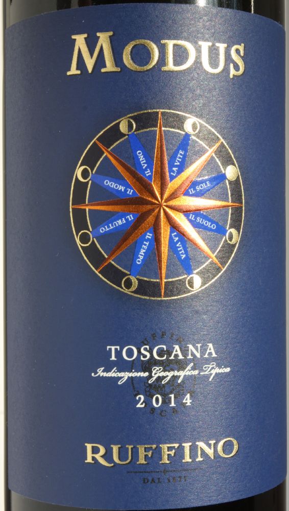 Ruffino S.R.L. Modus Toscana IGT 2014, Основная, #7108