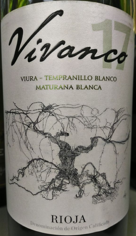 Bodegas Vivanco S.L. Viura Tempranillo blanco Maturana Blanca DOCa Rioja 2017, Основная, #7225